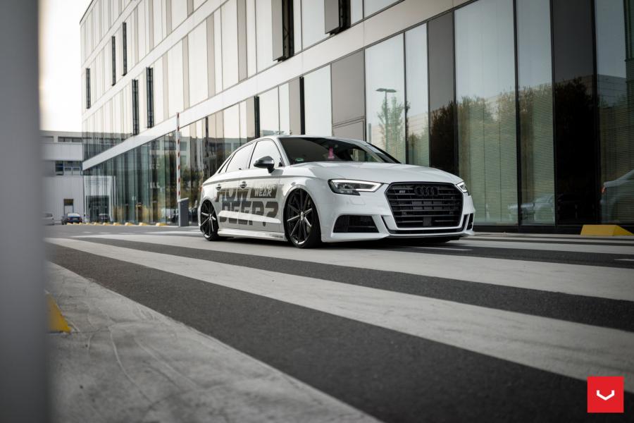  Audi S3 Sedan on Vossen Wheels (VFS10) 2017 года  (фото 50 из 52)